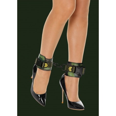 Ankle Cuffs - Army Theme - Green