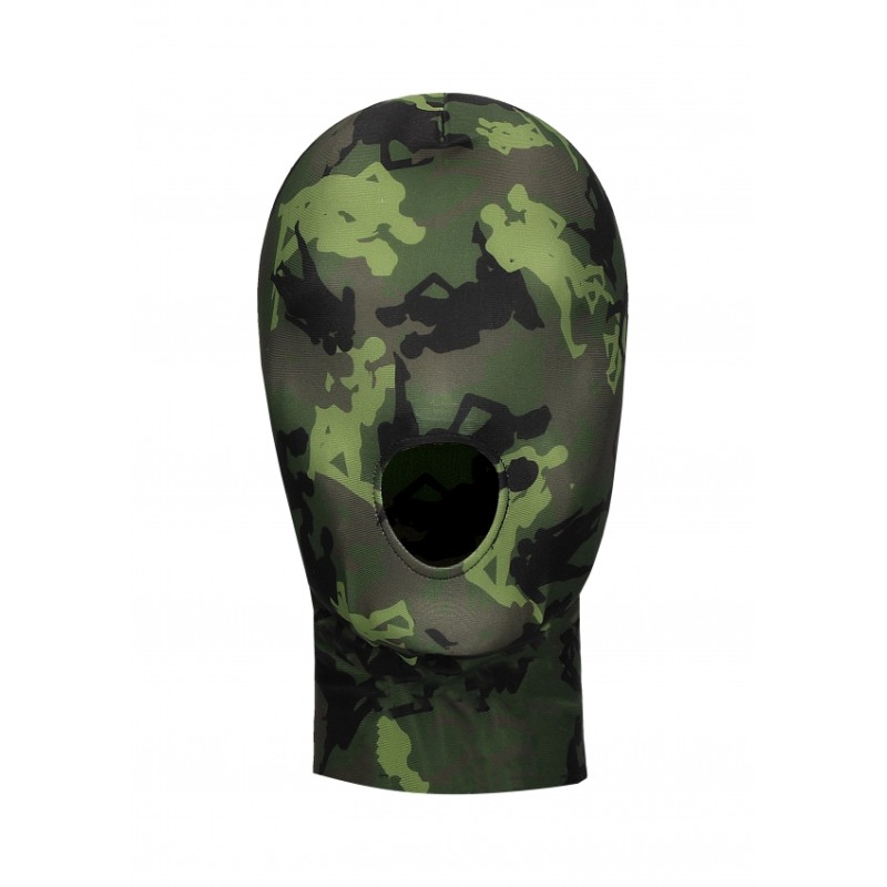 Μάσκα με Άνοιγμα | Army Theme | Χακί (Στάσεις Σεξ)