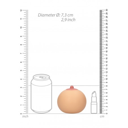 Titty Shape Stress Ball