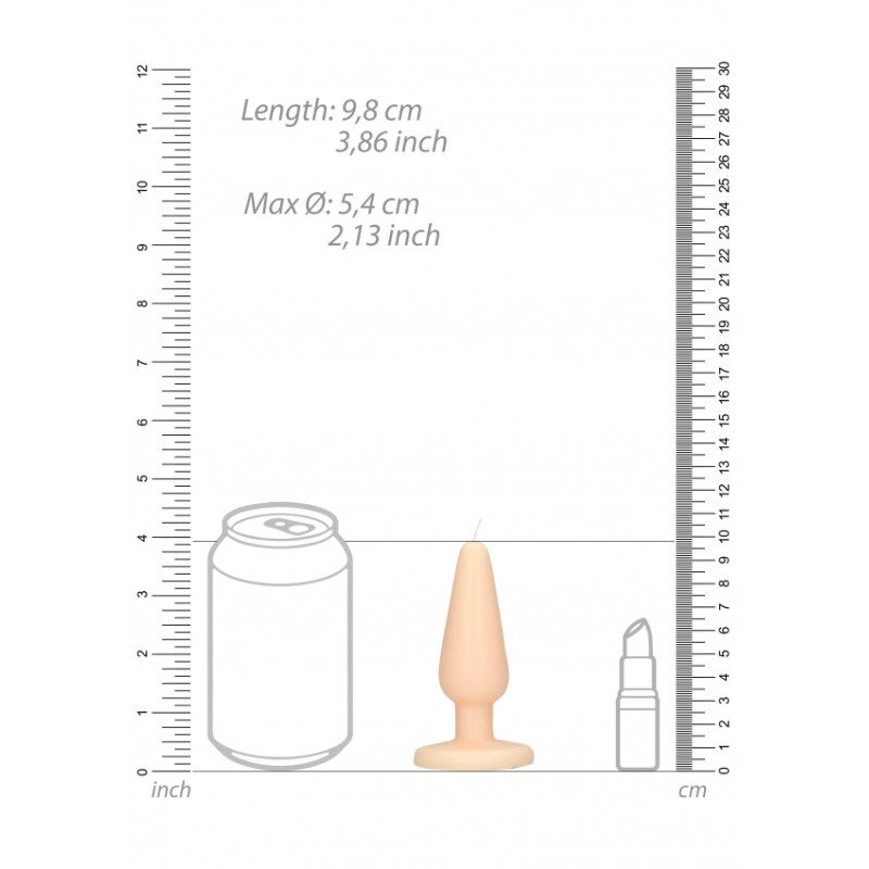 Scandalous Candles - Butt Plug - Flesh