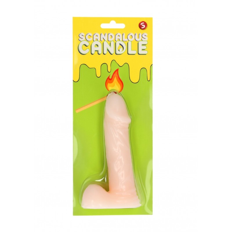 Scandalous Candles - Dildo - Flesh