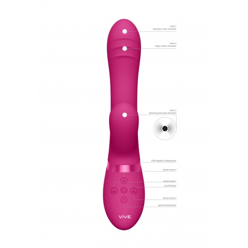 Tani - Finger Motion with Pulse-Wave Vibrator - Pink