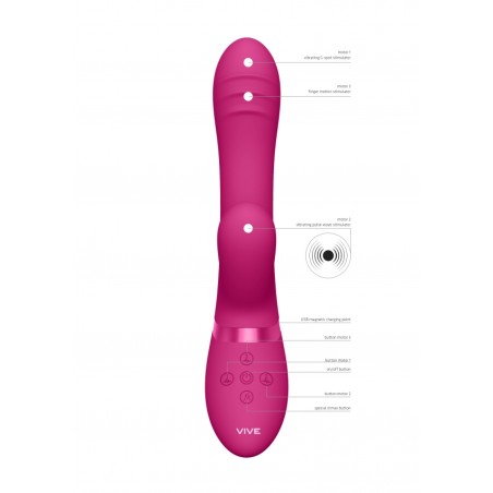 Tani - Finger Motion with Pulse-Wave Vibrator - Pink