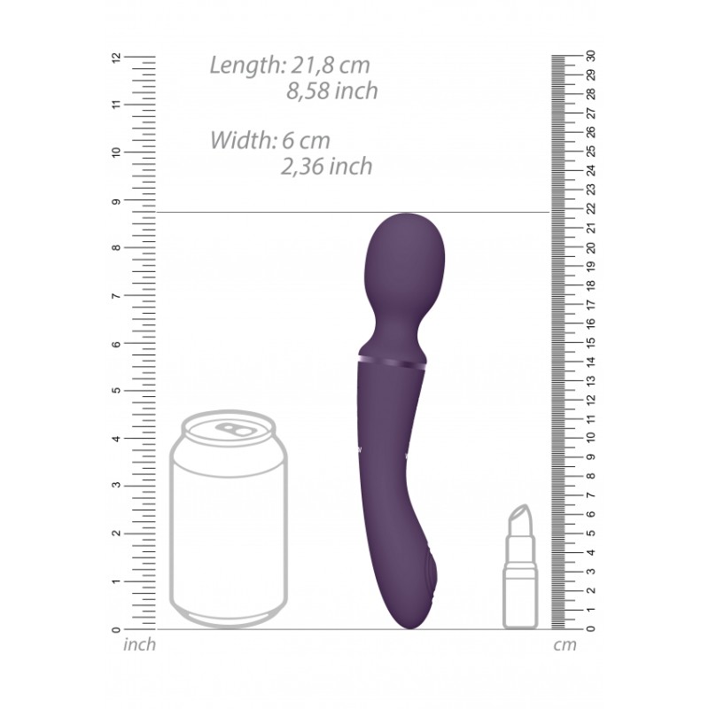 Nami - Pulse Wave & Vibrating Wand - Purple