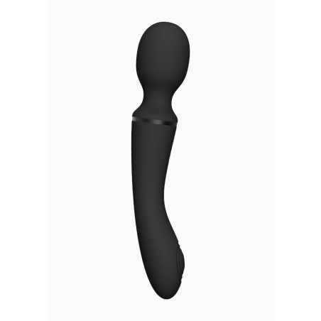 Nami - Pulse Wave & Vibrating Wand - Black