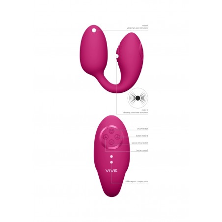 Aika | Pulse Wave & Vibrating Love Egg | Pink