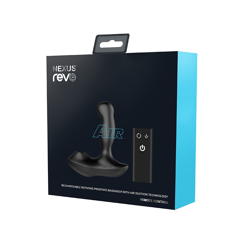 Nexus | Revo Air Suction Rotating Prostate Massager with Remote Control
