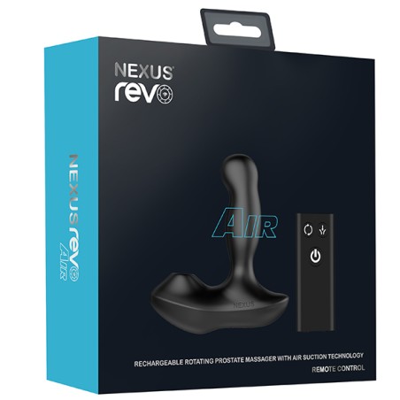 Nexus | Revo Air Suction Rotating Prostate Massager with Remote Control