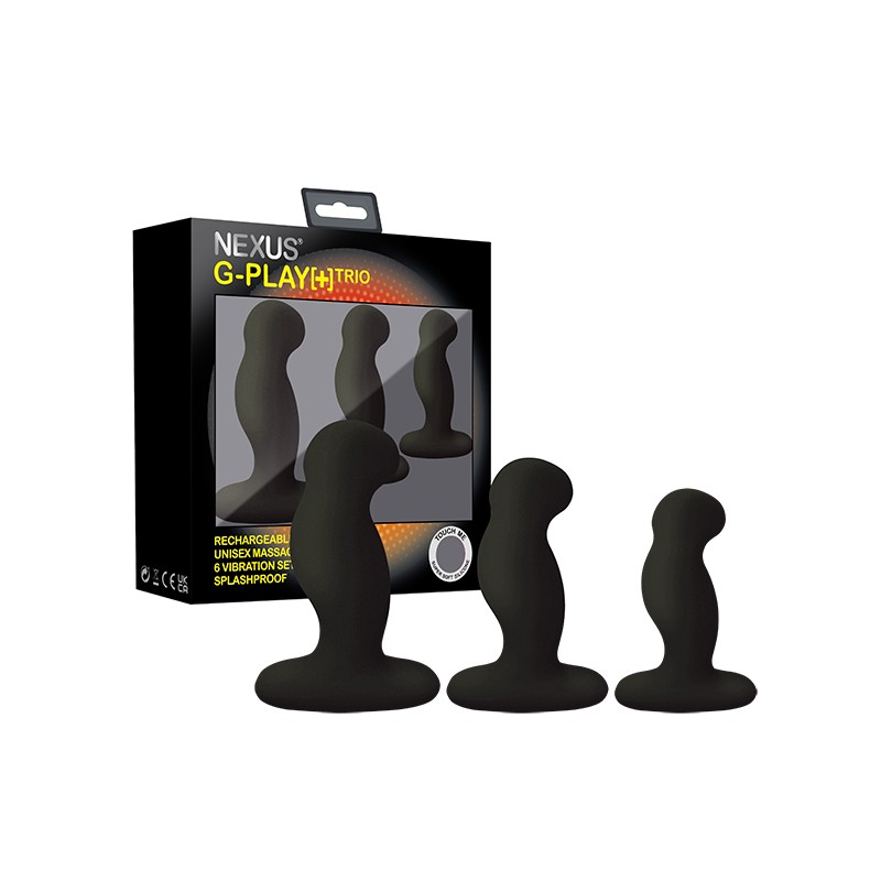 Nexus | G-Play Trio Plus Unisex Vibrator Pack