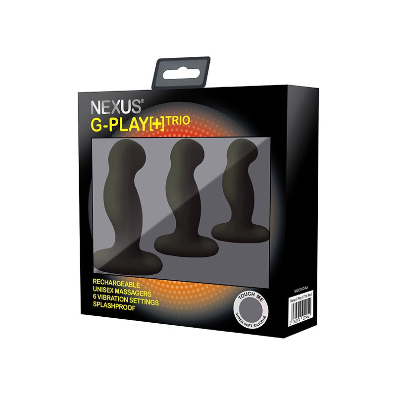 Nexus | G-Play Trio Plus Unisex Vibrator Pack