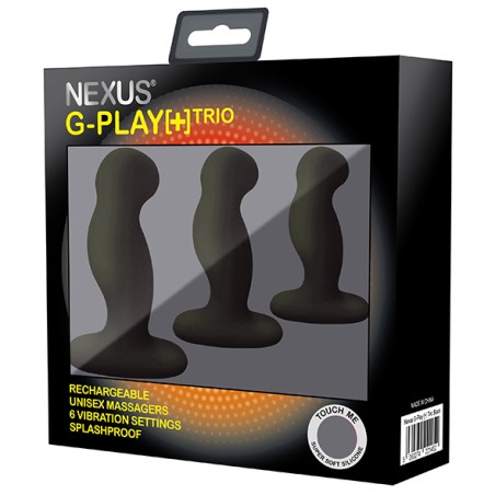 Nexus | G-Play Trio Plus Unisex Vibrator Pack