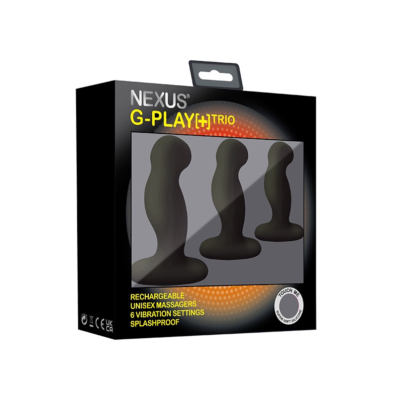 Nexus | G-Play Trio Plus Unisex Vibrator Pack
