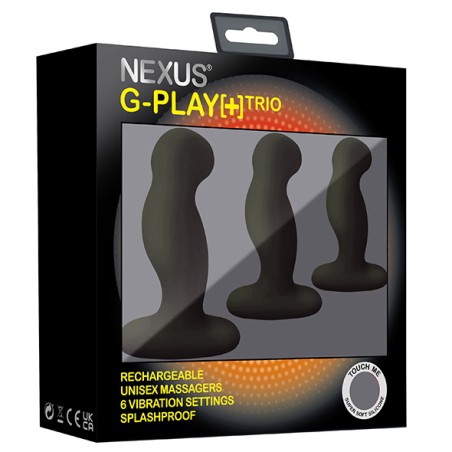 Nexus | G-Play Trio Plus Unisex Vibrator Pack