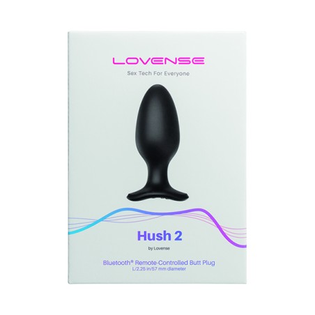 LOVENSE | HUSH 2 Butt Plug 5,7cm | Black LOVENSE | HUSH 2 Butt Plug 5,7cm | Black