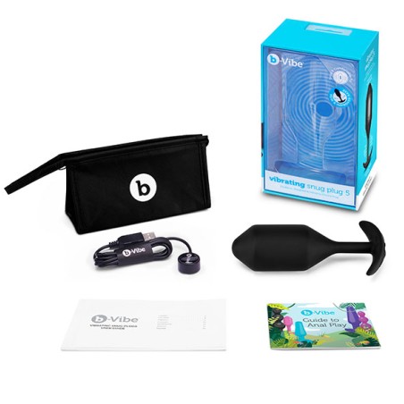 B-Vibe | Δονούμενη Πρωκτική Σφήνα | Snug Plug 5 | XXL