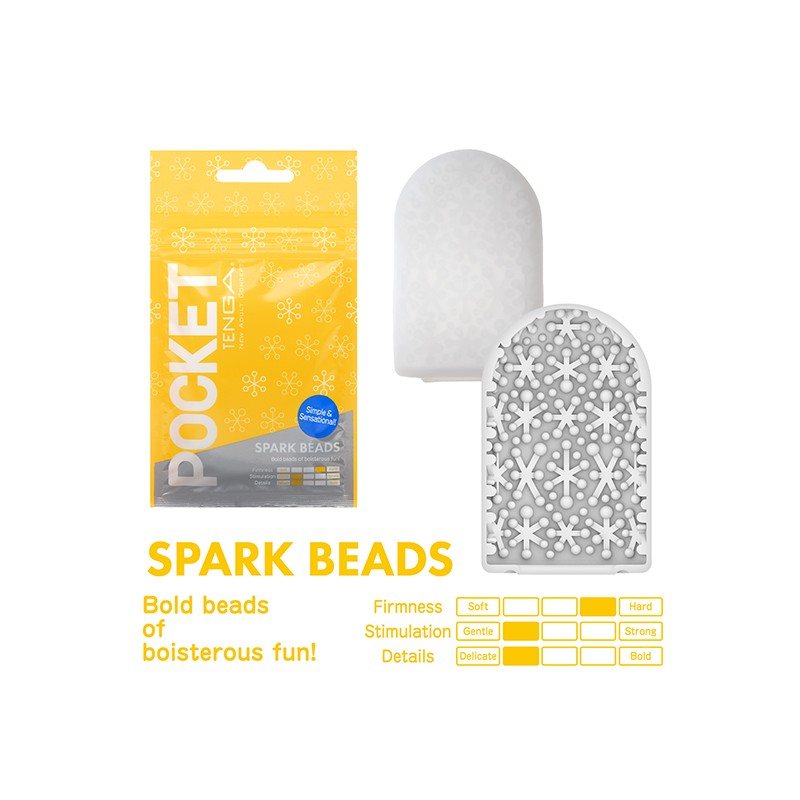 Tenga | Pocket Stroker | Spark Beads