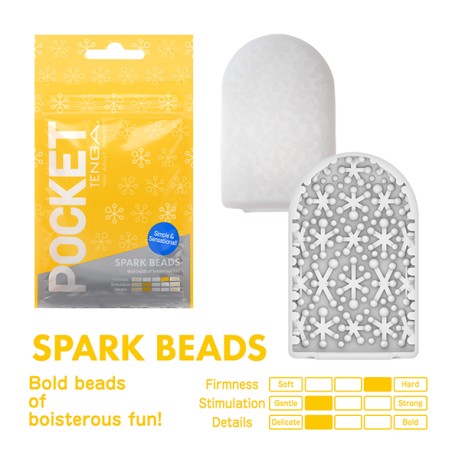 Tenga | Pocket Stroker | Spark Beads