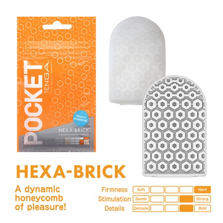 Tenga | Pocket Stroker | Hexa-Brick