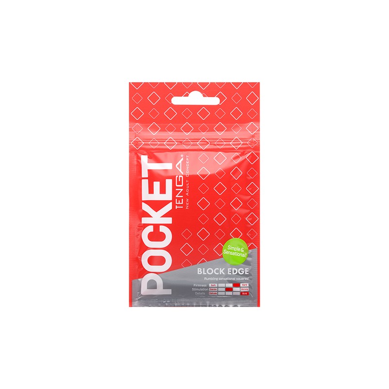 Tenga | Pocket Stroker | Block Edge