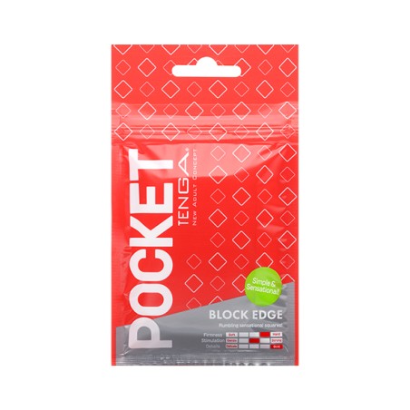 Tenga | Pocket Stroker | Block Edge