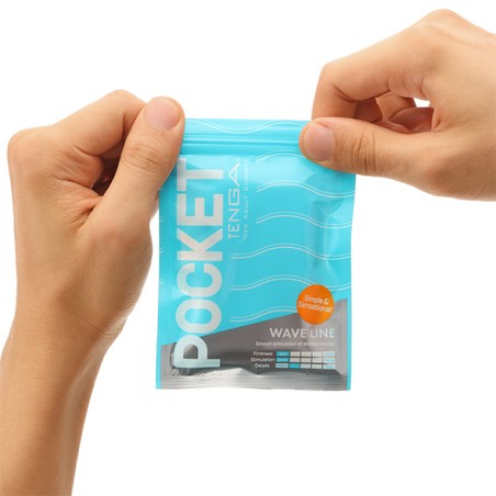 Tenga | Pocket Stroker | Wave Line