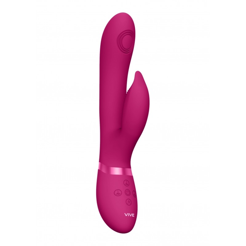 Aimi | Pulse Wave & Vibrating G-Spot Rabbit | Ροζ