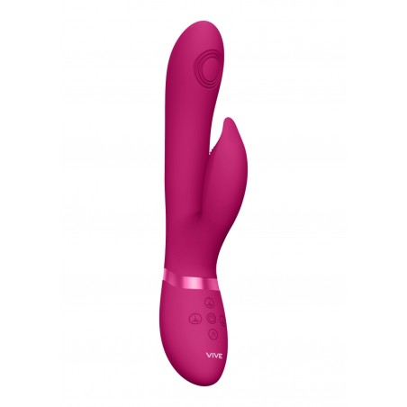 Aimi | Pulse Wave & Vibrating G-Spot Rabbit | Pink