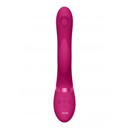 Aimi | Pulse Wave & Vibrating G-Spot Rabbit | Pink