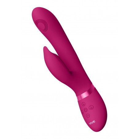 Aimi | Pulse Wave & Vibrating G-Spot Rabbit | Pink