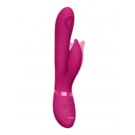 Aimi | Pulse Wave & Vibrating G-Spot Rabbit | Pink