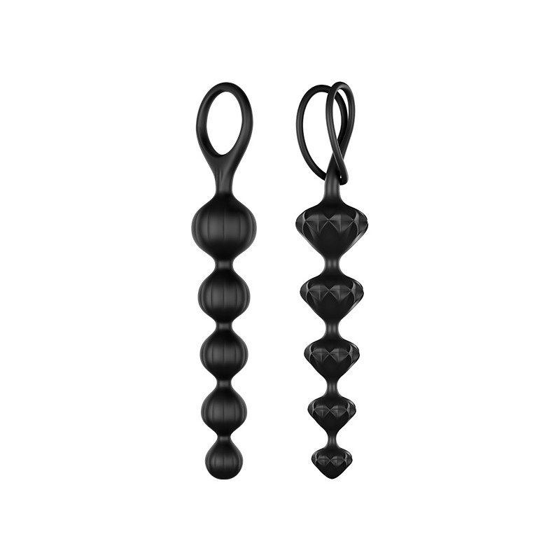 [ Sex Shop - Bulk ] Satisfyer | Love Beads | Set | Μαύρο