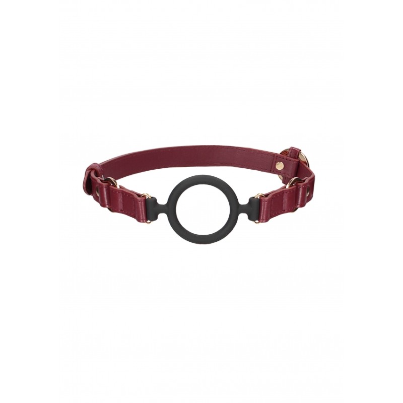 OUCH! Halo | Silicone Ring Gag | Burgundy