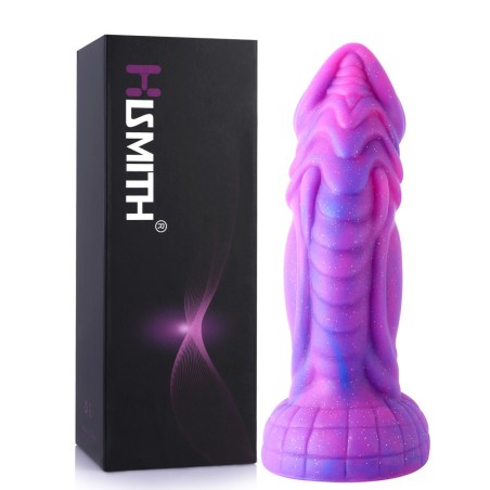 Hismith | Giant Silicone Animal Dildo & Suction Cup | Purple