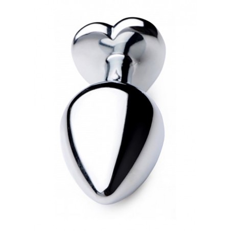 BS Black Heart Gem Anal Plug - Medium