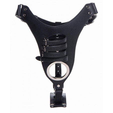 Penis Chastity Belt With Silicone Anal Plug