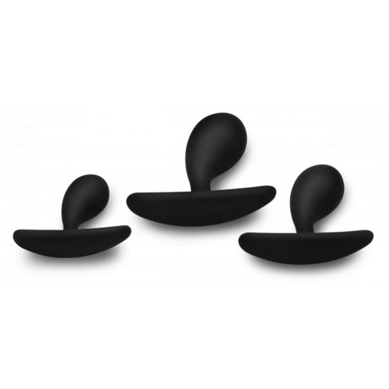 MS | Πρωκτικές Σφήνες Dark Droplets Curved | Anal Trainer Set