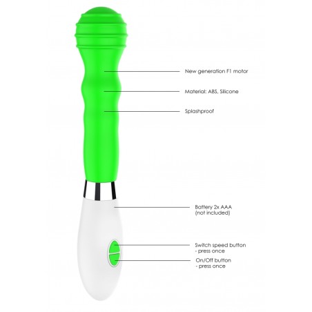 Luminous | Alida | Ultra Soft Silicone | 10 Speeds | Green