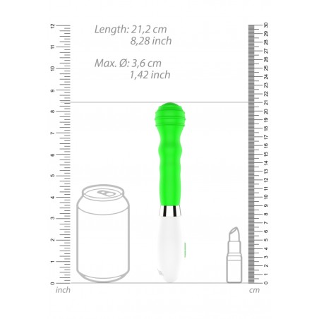 Luminous | Alida | Ultra Soft Silicone | 10 Speeds | Green