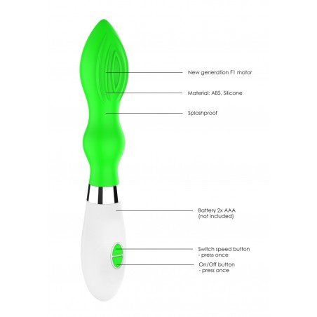 Luminous | Astraea | Ultra Soft Silicone | 10 Speeds | Green