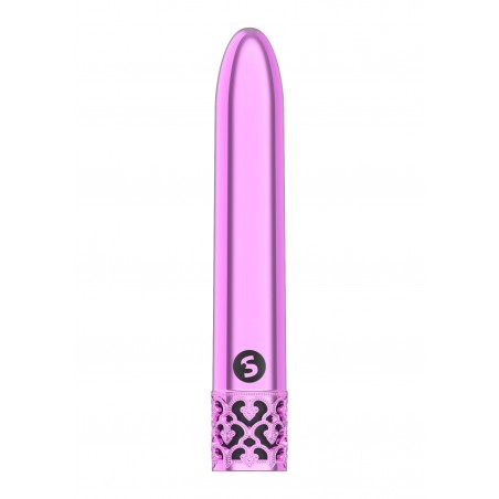 Royal Gems | Shiny | Rechargeable ABS Bullet | Pink