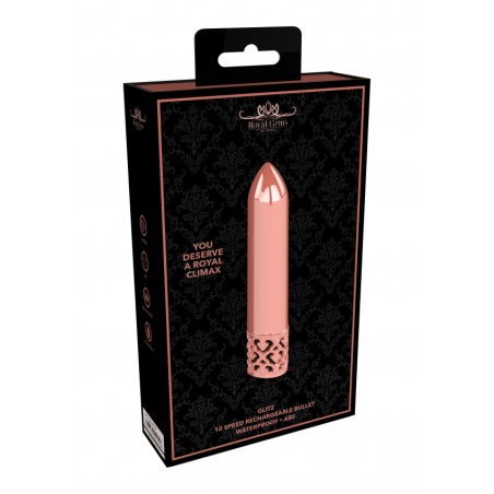 Royal Gems | Glitz | Rechargeable ABS Bullet | Rose Gold