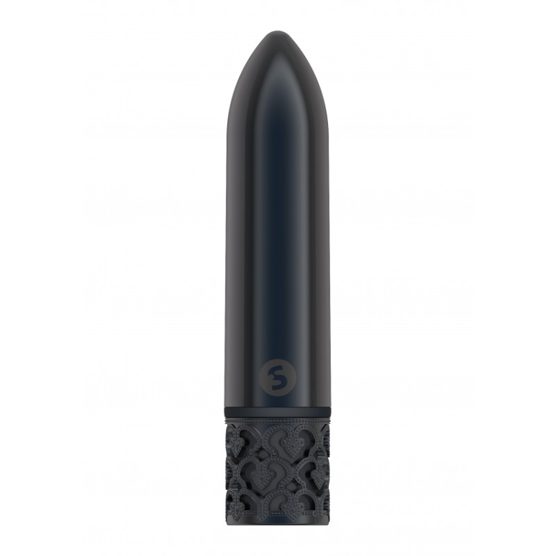 Royal Gems | Glamour | Rechargeable ABS Bullet | Gunmetal