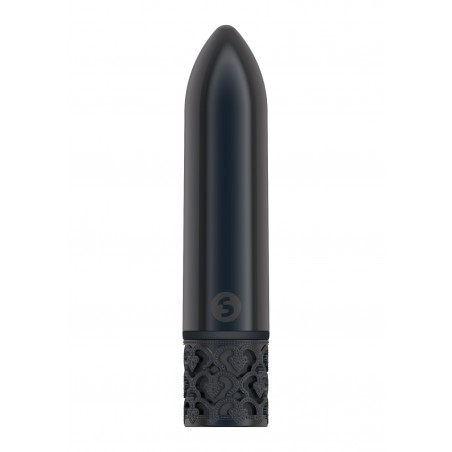 Royal Gems | Glamour | Rechargeable ABS Bullet | Gunmetal