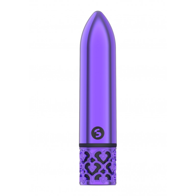 Royal Gems | Glamour | Επαναφορτιζόμενο Bullet Δόνησης | Purple
