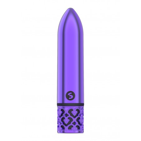 Royal Gems | Glamour | Επαναφορτιζόμενο Bullet Δόνησης | Purple