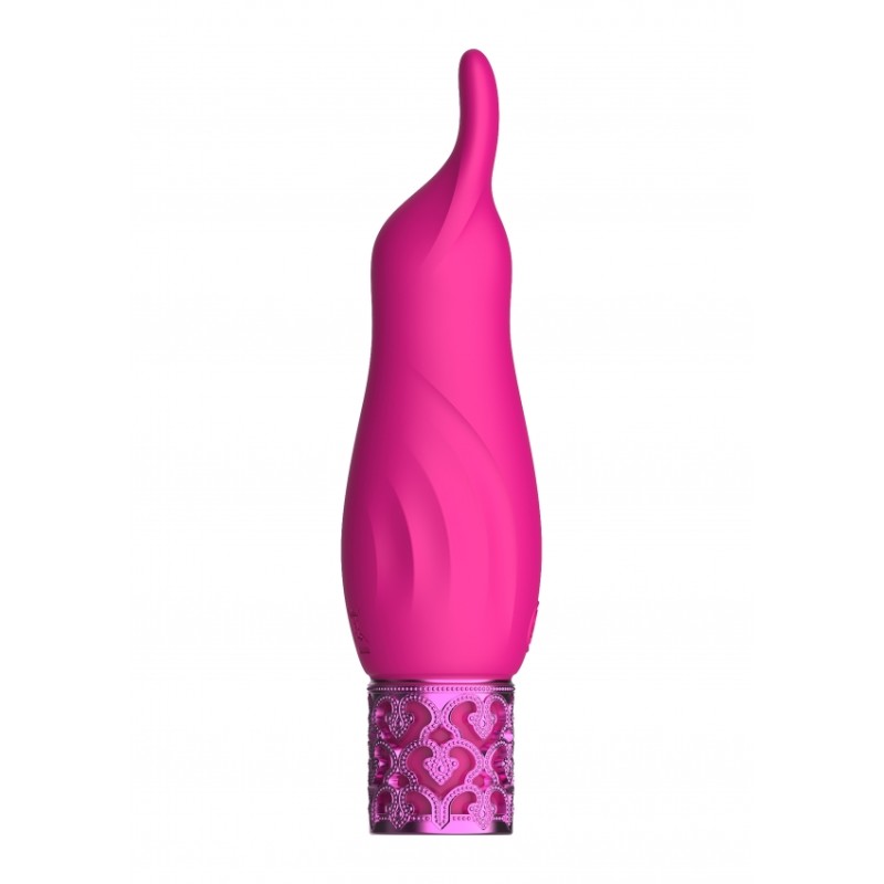 Royal Gems | Sparkle | Rechargeable Silicone Bullet | Pink