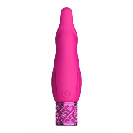 Royal Gems | Sparkle | Rechargeable Silicone Bullet | Pink