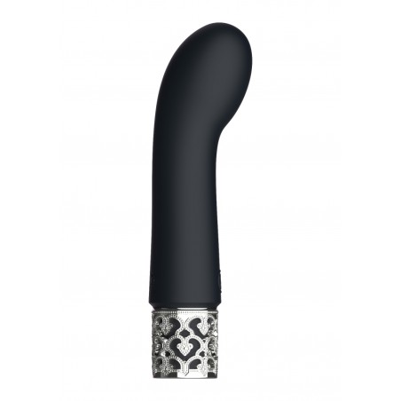 Royal Gems | Bijou | Rechargeable Silicone Bullet | Black