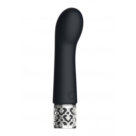 Royal Gems | Bijou | Rechargeable Silicone Bullet | Black