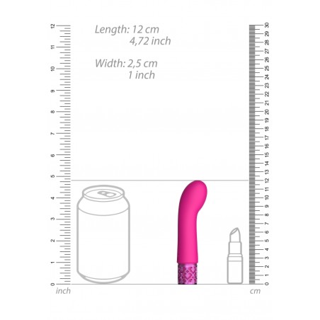 Royal Gems | Bijou | Rechargeable Silicone Bullet | Pink